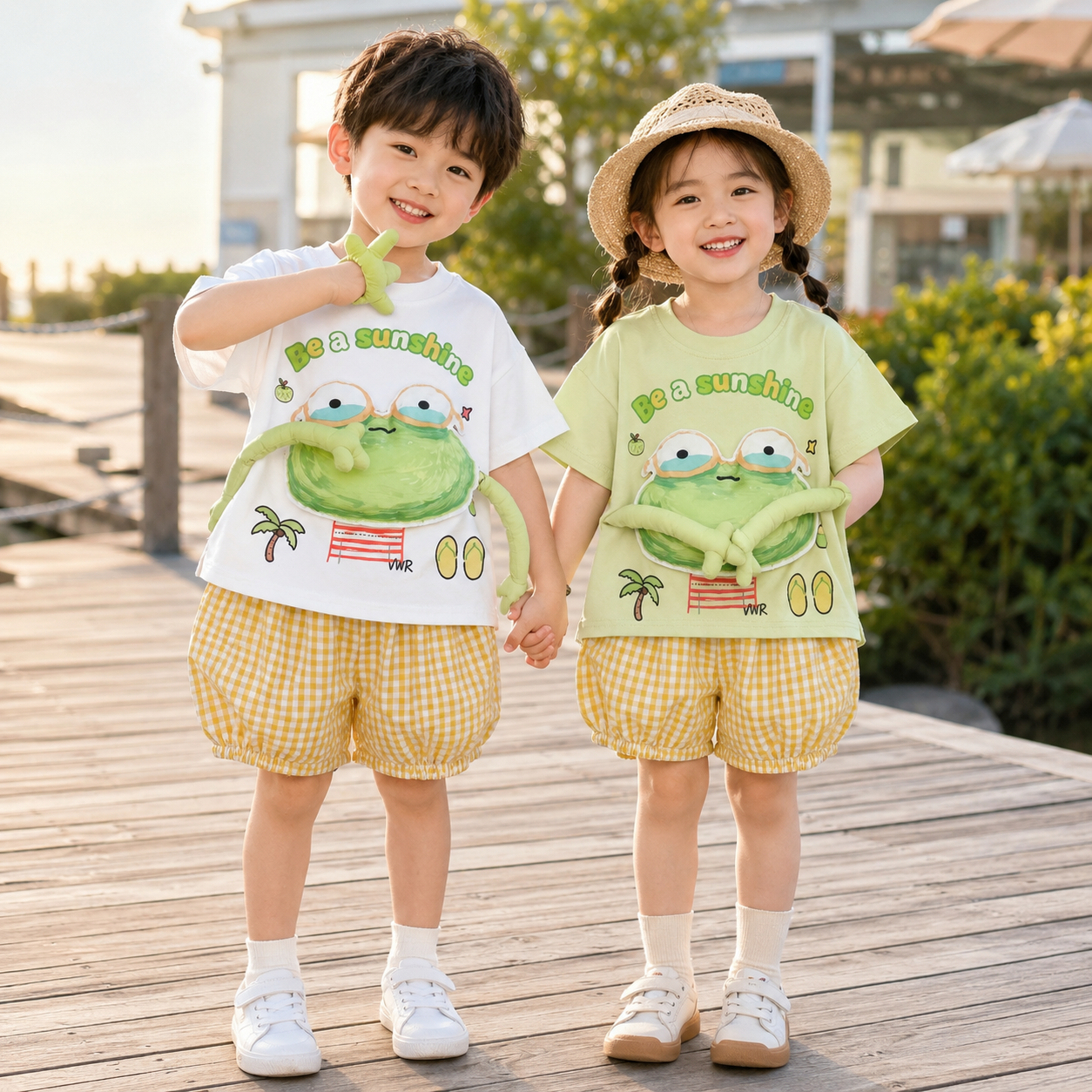 The Best Gift Hug-Me Frog Kids’ Interactive Magnetic 3D T-Shirt