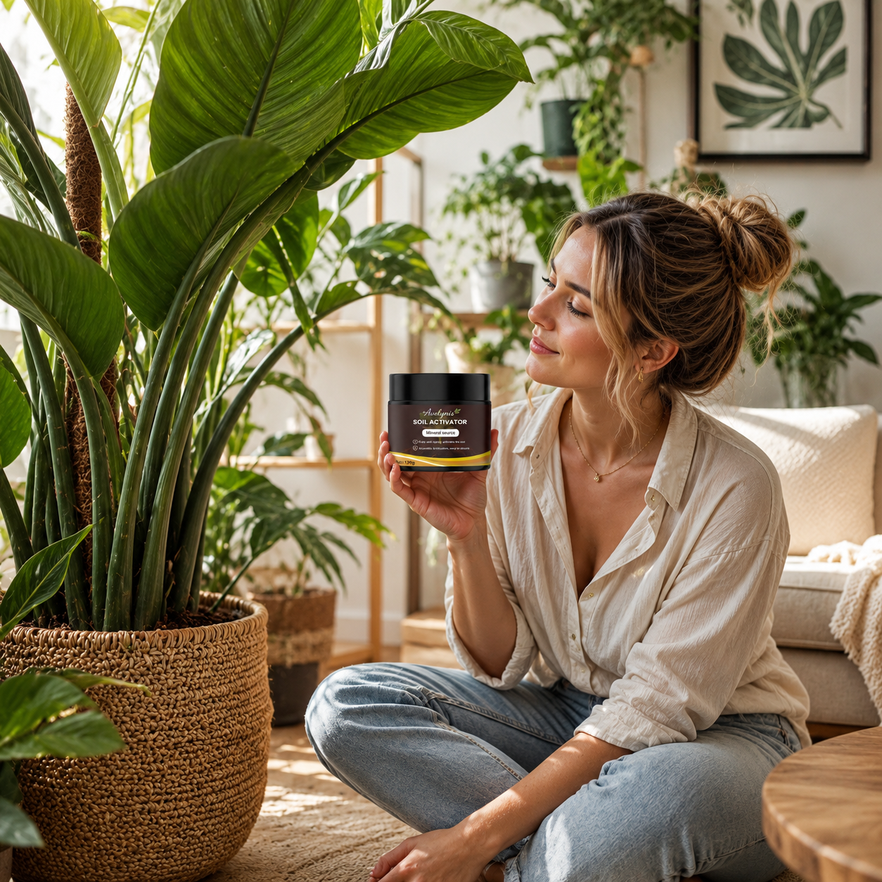 Avelynis® The 10-Second Soil Miracle: Bring Dying Plants Back to Life Instantly.