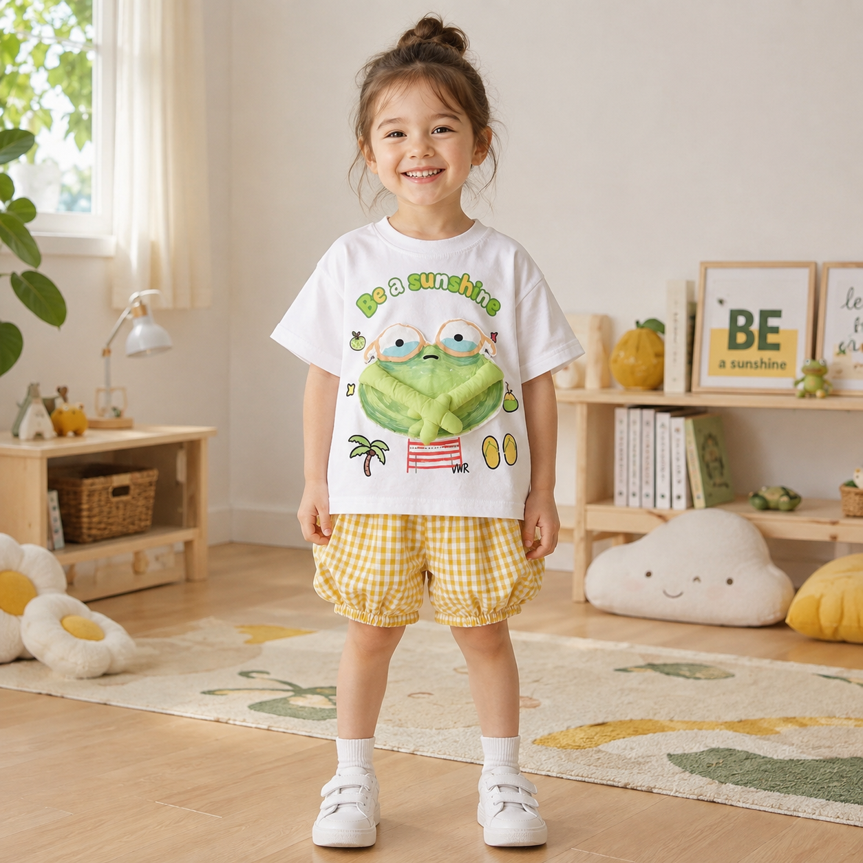 The Best Gift Hug-Me Frog Kids’ Interactive Magnetic 3D T-Shirt