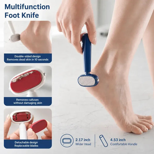 🦶 Avelynis 2-in-1 Callus Remover | Get Sandal-Ready Feet Without the Salon