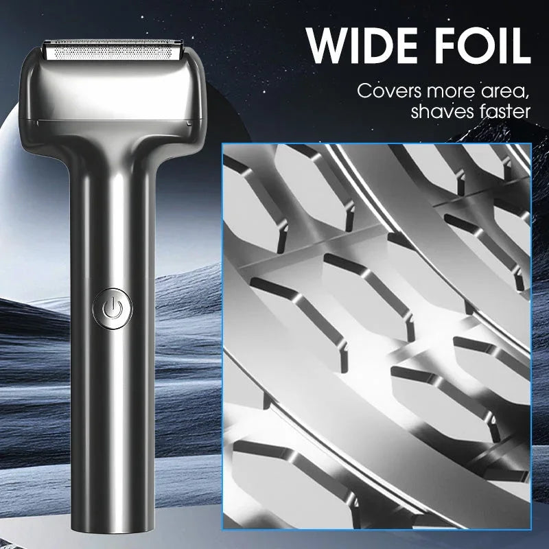 🔥New ⚡ Avelynis Men’s Rechargeable Foil Shaver — Shave Faster. Look Sharper. Feel Ready.