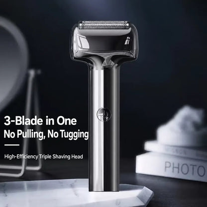 🔥New ⚡ Avelynis Men’s Rechargeable Foil Shaver — Shave Faster. Look Sharper. Feel Ready.