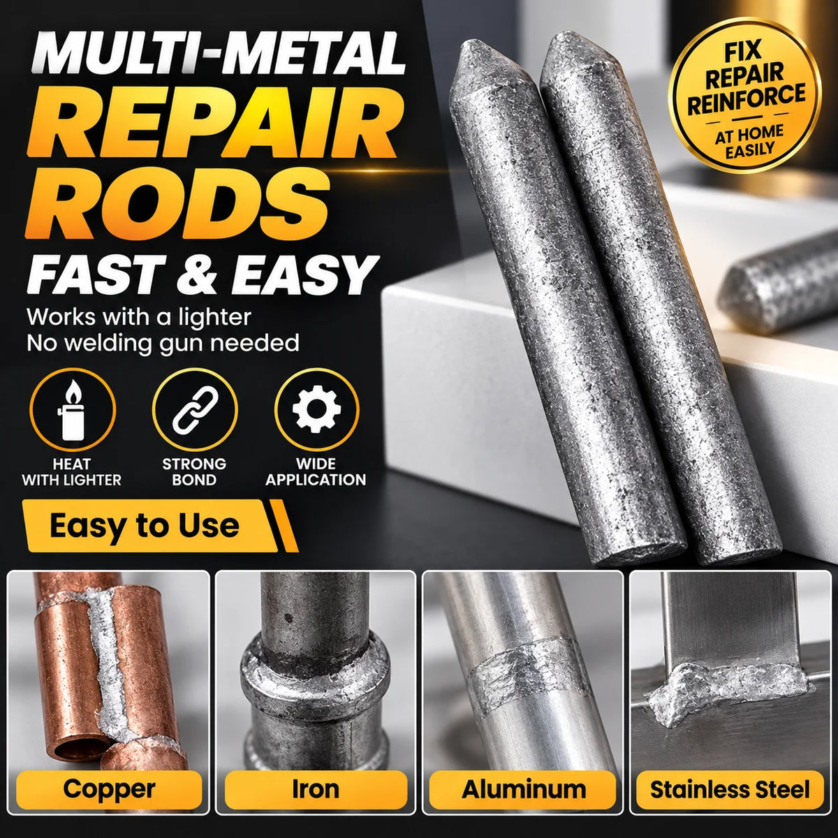 🔥NEW Low Temperature Universal Welding Rod