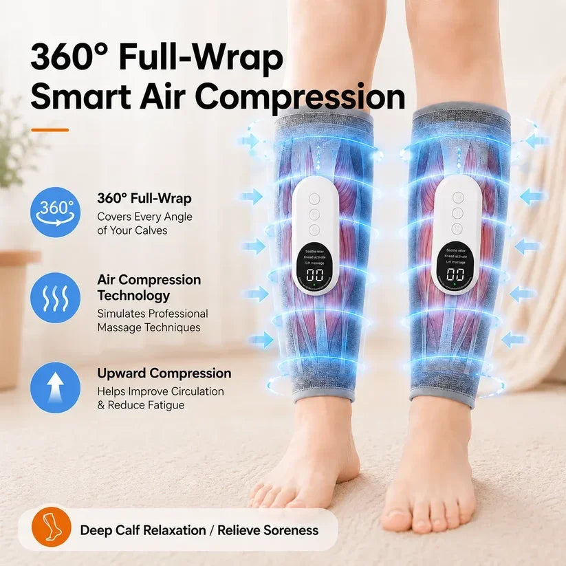 ❤️NEW Avelynis Heated Air Compression Leg Massager