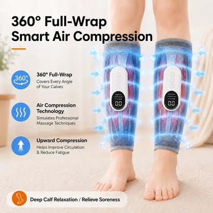 ❤️NEW Avelynis Heated Air Compression Leg Massager