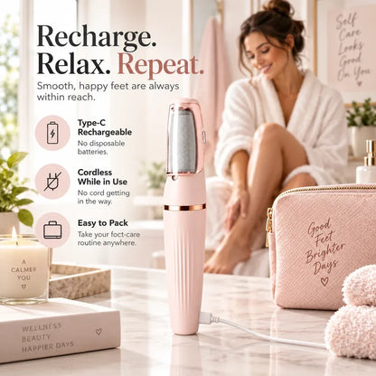 Avelynis™ Electric Foot File 👣 Smooth Rough, Dry Heels in Minutes