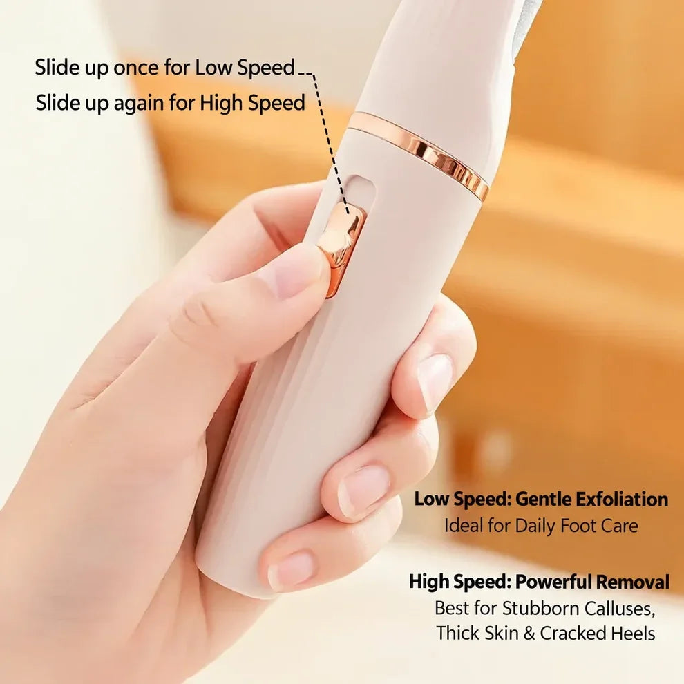 Avelynis™ Electric Foot File 👣 Smooth Rough, Dry Heels in Minutes