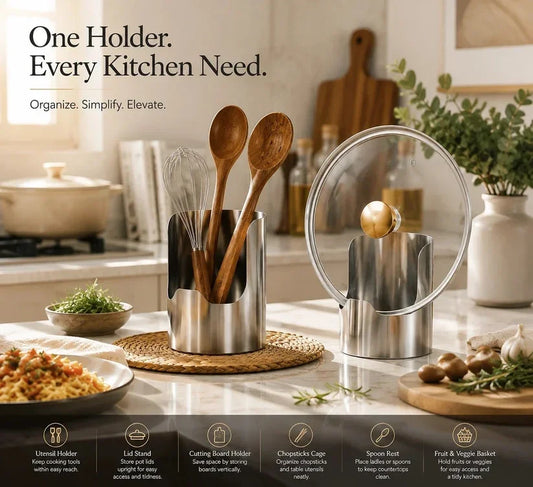 ✨🏆Hot Sale Multipurpose Kitchen Utensil Holder