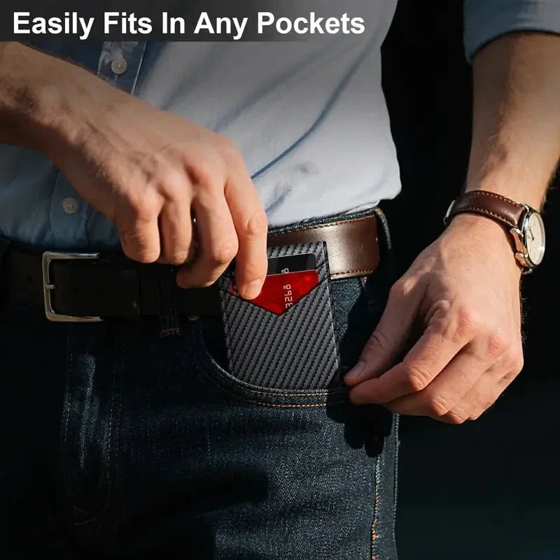 RFID Minimalist Wallet Features