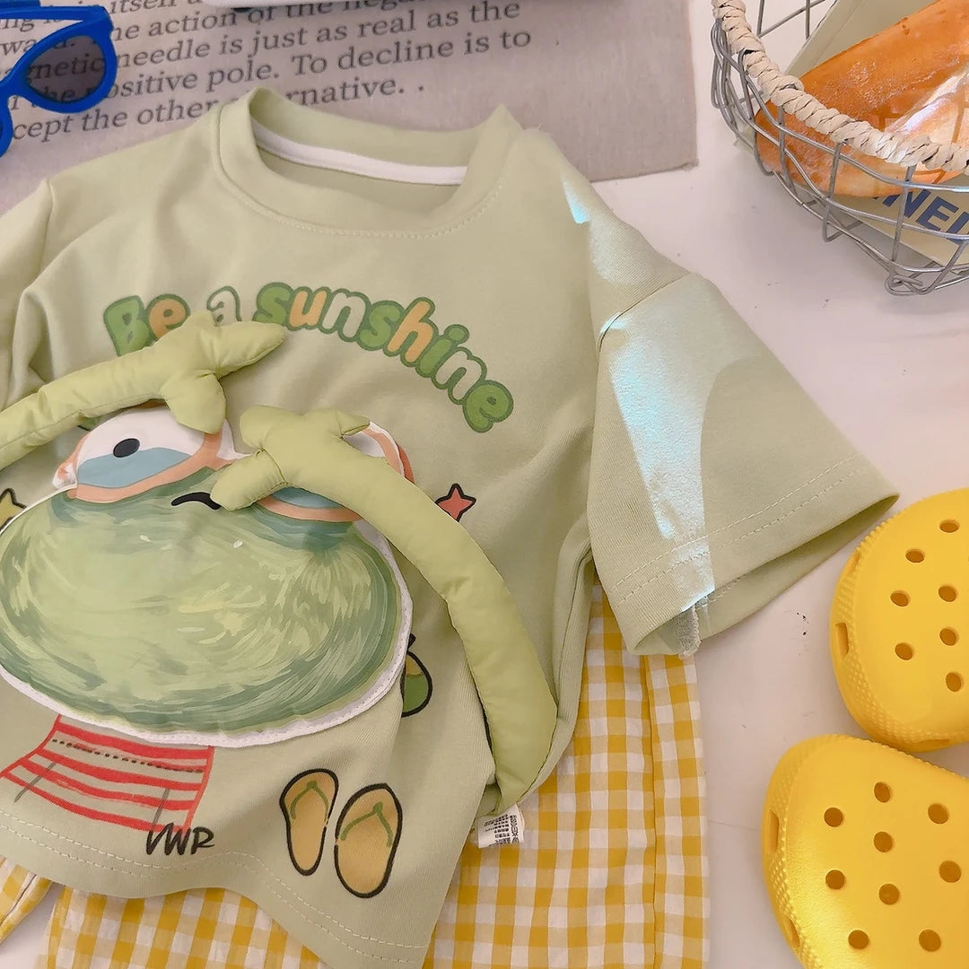 The Best Gift Hug-Me Frog Kids’ Interactive Magnetic 3D T-Shirt