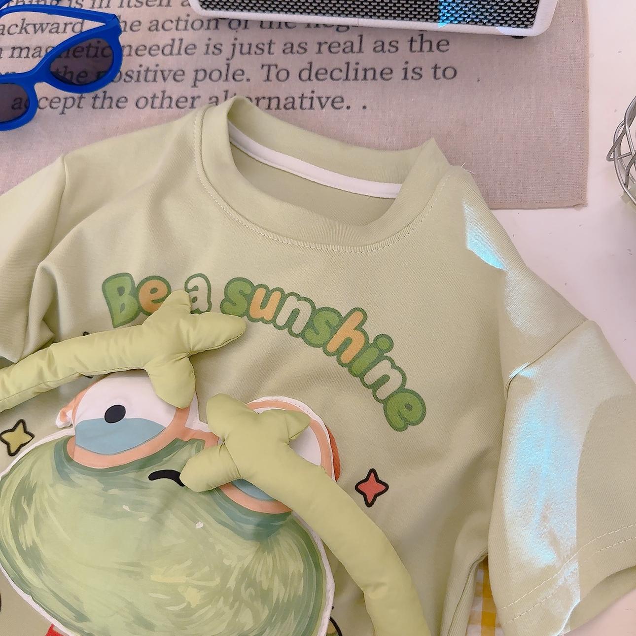 The Best Gift Hug-Me Frog Kids’ Interactive Magnetic 3D T-Shirt